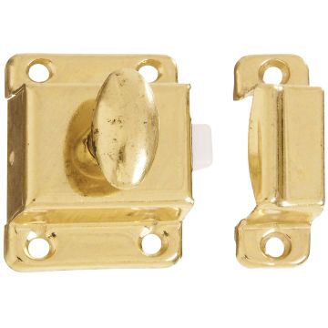 National Hardware Satin Brass Cupboard Turn