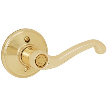 Schlage Flair Polished Brass Privacy Door Lever