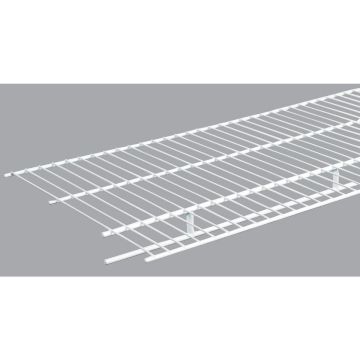 ClosetMaid 12 Ft. W. x 16 In. D. Ventilated Shelf & Rod Closet Shelf, White