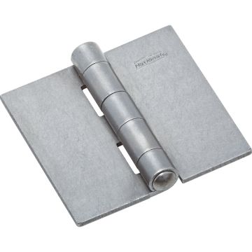 National Hardware 3 In. Square Plain Steel Weldable Door Hinge