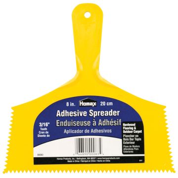 Homax Adhesive Spreader 8" 3/16