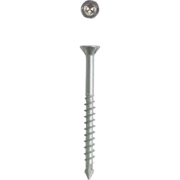 SPAX #8 x 1-3/4 In. T20 Plus Trim Head Zinc (Interior) MDF Cabinet Screw (200 Ct.)