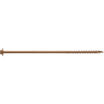 Strong-Drive SDWH TIMBER-HEX Screw  0.195 in. x 8 in. 5/16 Hex, DB Coating