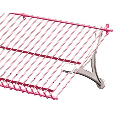 ClosetMaid White Wire Shelf Shoe Support Bracket