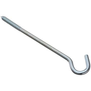 National Hardware 3/8 In. x 10 In. Steel Screw Hook