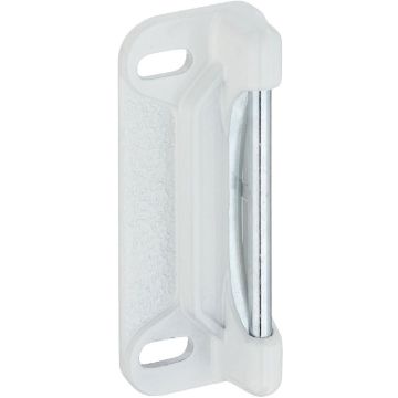 National Hardware White Screen Door Strike Plate