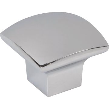 Jeffrey Alexander Sonoma 1-3/16 In. Length Polished Chrome Square Knob