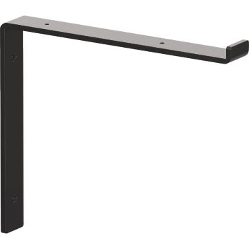 Knape & Vogt Silverton 12 In. Black Decorative Bracket