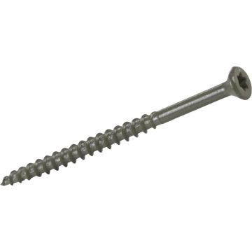 Do it Best PrimeGuard Plus #8 x 1-1/4 In. Star Drive Green Wood Deck Screw (25 Lb.)