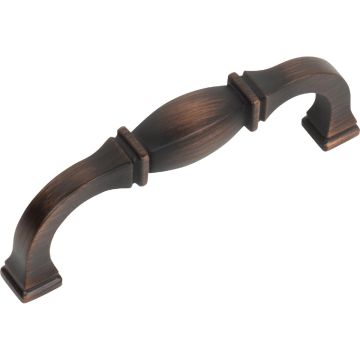 Jeffrey Alexander Audrey 4-1/4 In. Overall Length Oil Rubbed Bronze Cabinet Pull