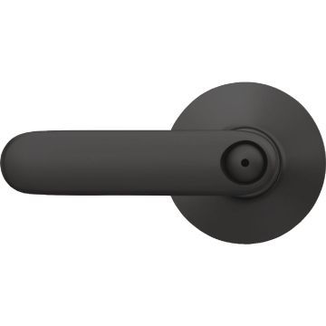 Schlage Davlin Lever Matte Black Bed & Bath Lock