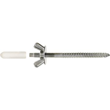 Simpson Strong-Tie 1/4 In. x 3-7/16 In. Storm Panel Screw (25 Ct.)