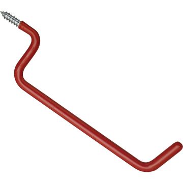 National Hardware Screw-In Vinyl Coated 6 In. Storage Hook