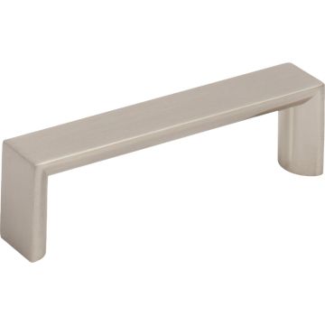 Elements Walker 4 In. Overall Length Satin Nickel Cabinet Pull