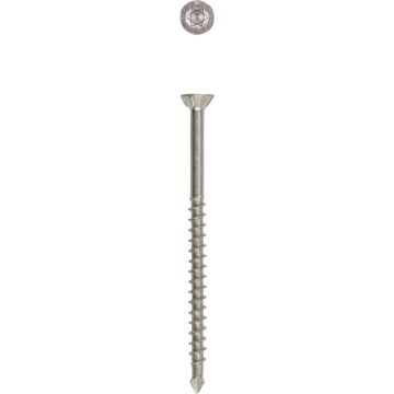 SPAX 8 x 2-1/2 MDF Trim Head T-20+ Zinc (Interior) 1Lb. Screw (154-Count)