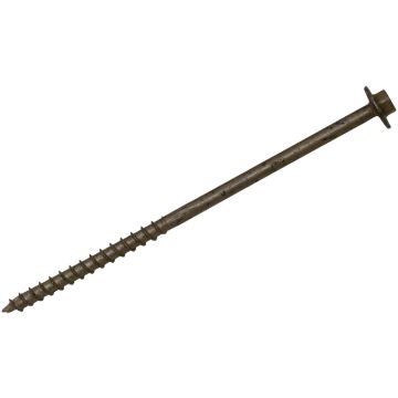 Strong-Drive SDWH TIMBER-HEX Screw  0.195 in. x 6 in. 5/16 Hex, DB Coating (50-Qty)
