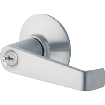 Schlage Satin Chromium-Plated Storeroom Door Lever
