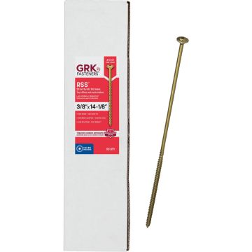 GRK RSS Rugged 3/8 In. x 14-1/8 In. Star Drive Washer-Head Structure Screw (50 Ct.)