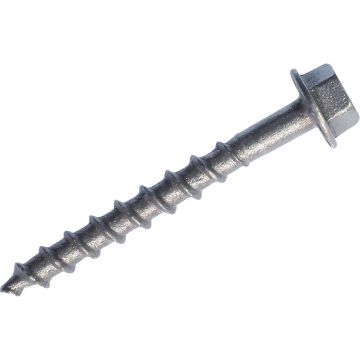 Strong-Drive SD CONNECTOR Screw  #9 x 1-1/2 in. 1/4-Hex Drive, Mech. Galv. (500-Qty)