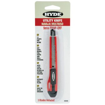 Hyde Autolock Util Knife 9mm