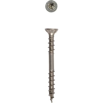 SPAX #8 x 1-5/8 In. Cylindric Head Double Thread T-20+ Stainless Steel Deck Screw (1 Lb., 170-Count)