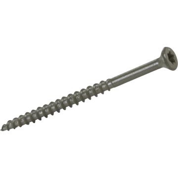 Do it Best PrimeGuard Plus #8 x 1-5/8 In. Star Drive Green Wood Deck Screw (25 Lb.)