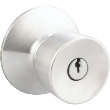 Schlage Bell Satin Chrome Entry Door Knob