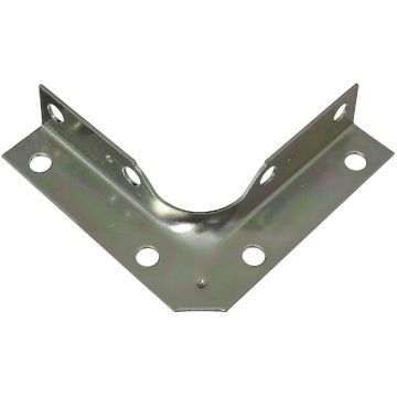 National Hardware 3 In. x 5/8 In. Zinc Corner Brace (4-Count)