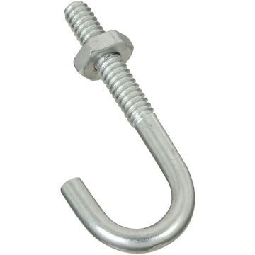 National Hardware 3/16 In. x 1-7/8 In. Zinc J Bolt