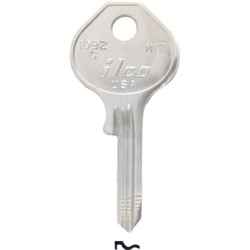 ILCO Master Nickel Plated Padlock Key M17 / 1092C (10-Pack)