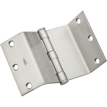 National Hardware Satin Chrome Swing Clear Hinge