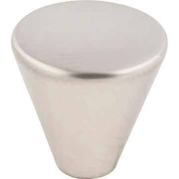 KasaWare 1 In. Diameter Satin Nickel Cone Knob (4-Pack)
