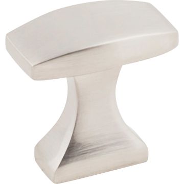 KasaWare 1-1/8 In. Overall Length Satin Nickel Transitional Knob (10-Pack)