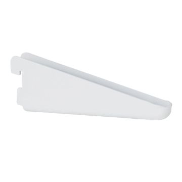 FreedomRail 6-1/2 In. White Twin-Track Shelving Bracket