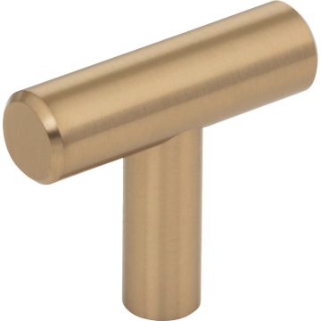 KasaWare 1-1/2 In. Overall Length Satin Bronze Cabinet T-Knob (4-Pack)