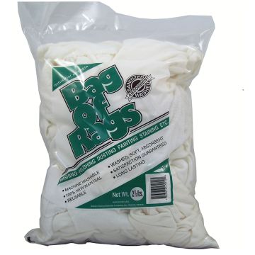 Kamen 2-1/2 Lb White Knit Bag