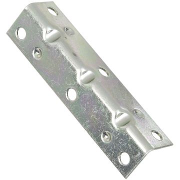National Hardware 3-1/2 In. x 3/4 In. Zinc Corner Brace (4-Count)