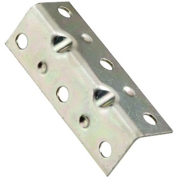 National Hardware 2-1/2 In. x 3/4 In. Zinc Corner Brace (4-Count)