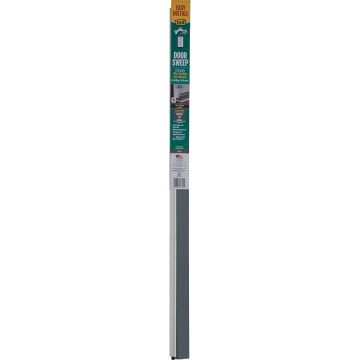 M-D Building Products 36 In. Aluminum and Vinyl CINCH Self-Adhesive Door Sweep, Silver