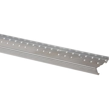Do it Silver Fluted 1-3/8 In. x 3 Ft. Carpet Clampdown with Teeth