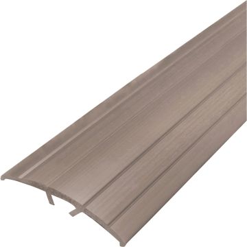 M-D Building Products 1-1/2 In. x 36 In. Pewter Aluminum Multi Floor Transition