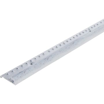 M-D Building Products Silver 1-3/8 In. x 3 Ft. Aluminum Carpet Gripper