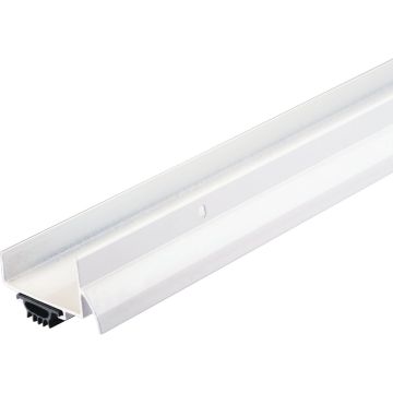 M-D Building Products Ultra 2.25 In. W. x 1.375 In. H. x 36 In. L. Aluminum White Door Bottom