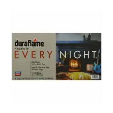 Duraflame Every Night Firelogs, 5.2-Lbs. Each pack of 4