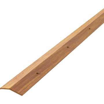 M-D Building Products 1-3/8 In. X 72 In. Oak Aluminum Metal Decor Carpet Trim with Screw Nails