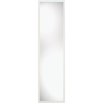 Home Decor Innovations Suave 13 In. x 49 In. White Plastic Door Mirror