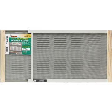 Frost King W.B. Martin Adjustable Louvered Screen Window with Ventilator