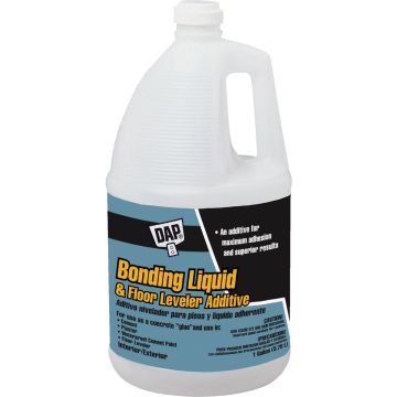 Dap 1 Gal. Bonding Liquid & Floor Leveler Additive, White