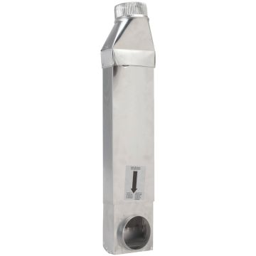 Dundas Jafine Space Saver 90 Deg Inlet/Straight Outlet 28 In. To 45 In. Adjustable Dryer Vent Periscope