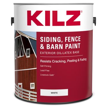Kilz Siding/Fence/Barn White Gal